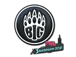 Pegatina | BIG (reflectante) | Estocolmo 2021