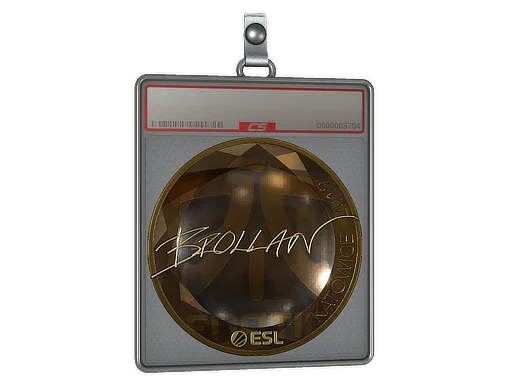 Aufkleberhülle | Brollan (Gold) | Kattowitz 2019