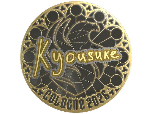 Sticker | kyousuke (Gold) | Cologne 2026