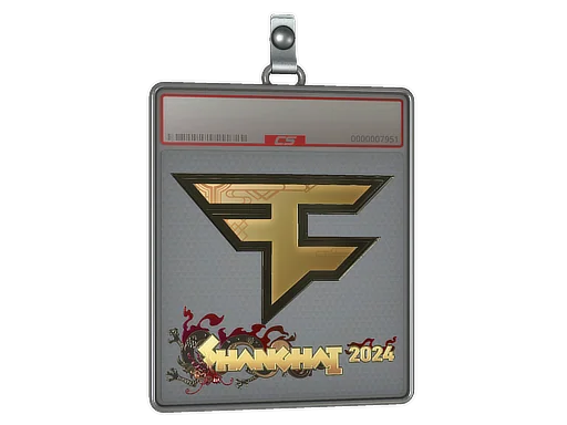 Aufkleberhülle | FaZe Clan (Gold) | Shanghai 2024