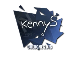Klistermärke | kennyS | Cologne 2016
