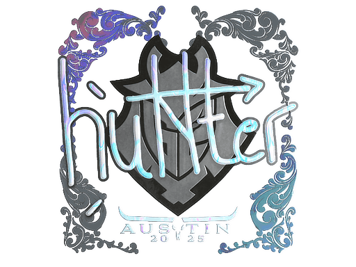 Adesivo | huNter- (Holográfico) | Austin 2025