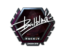 Pegatina | balblna (reflectante) | Londres 2018