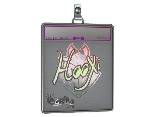 Placa de Adesivo | HooXi (Holográfico) | Paris 2023