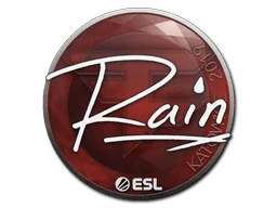 Aufkleber | rain | Kattowitz 2019