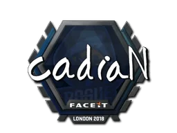 Naklejka | cadiaN | Londyn 2018