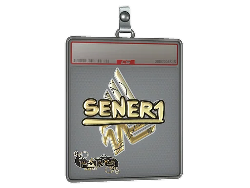 Klistermärkesfodral | SENER1 (guld) | Paris 2023