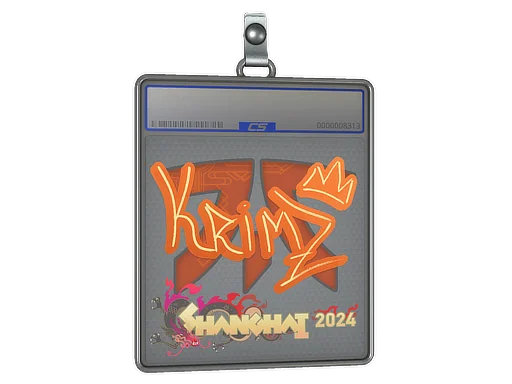 Placa de pegatinas | KRIMZ | Shanghái 2024