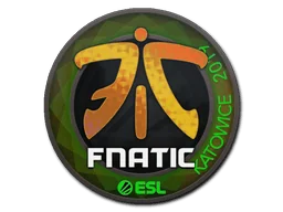 Klistermärke | Fnatic (Holo) | Katowice 2019