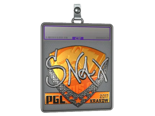 Klistermärkesfodral | Snax (Foil) | Krakow 2017