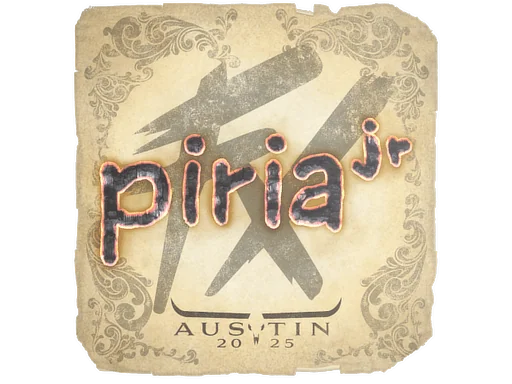 Klistermärke | piriajr | Austin 2025