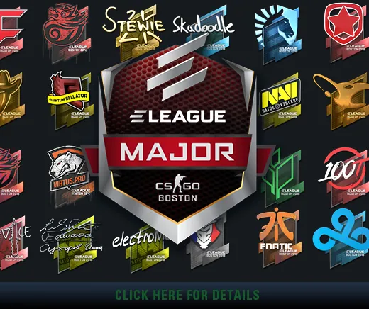 ELEAGUE 2018 – Tournament Items