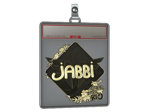 Sticker Slab | jabbi (Gold) | Rio 2022