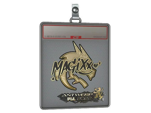 Placa de Adesivo | magixx (Dourado) | Antuérpia 2022