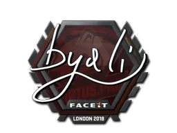 Klistermärke | byali | London 2018