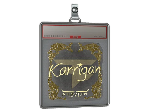 印花板 | karrigan（金色）| 2025年奥斯汀锦标赛