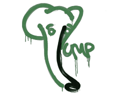 Grafite Lacrado | UMP-45 (Coice) (Verde selva)