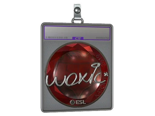 Placa de Adesivo | woxic (Brilhante) | Katowice 2019