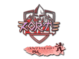 Klistermärke | zorte (holo) | Antwerp 2022