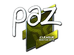 Naklejka | paz (foliowana) | Boston 2018
