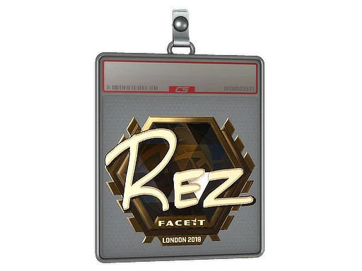 印花板 | REZ（金色）| 2018年伦敦锦标赛