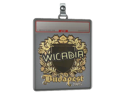 Klistermärkesfodral | Wicadia (guld) | Budapest 2025