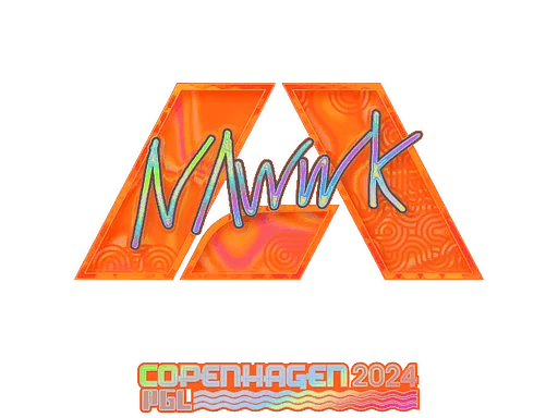 Aufkleber | nawwk (Holo) | Kopenhagen 2024