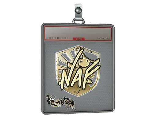 印花板 | NAF（金色）| 2023年巴黎锦标赛