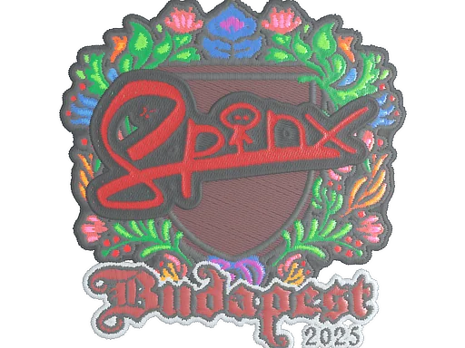Adesivo | Spinx (Bordado) | Budapeste 2025