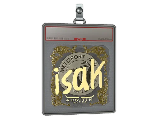 印花板 | isak（金色）| 2025年奥斯汀锦标赛