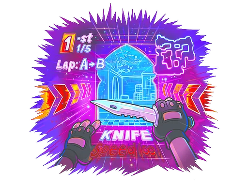 Sticker | First Lap (Holo)