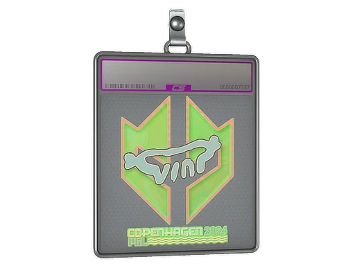 Placa de pegatinas | VINI (holográfica) | Copenhague 2024