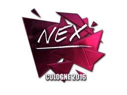 Klistermärke | nex (Foil) | Cologne 2016