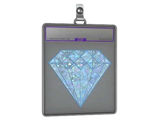 Sticker Slab | Blue Gem (Glitter)