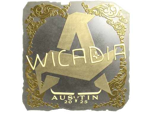 Naklejka | Wicadia (złota) | Austin 2025
