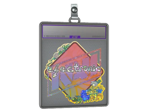Sticker Slab | electronic (Glitter) | Rio 2022
