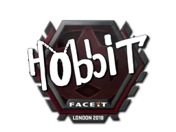 Klistermärke | Hobbit | London 2018