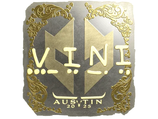 Aufkleber | VINI (Gold) | Austin 2025