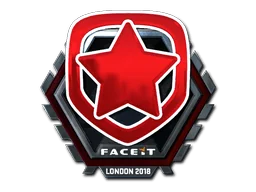 Pegatina | Gambit Esports (reflectante) | Londres 2018