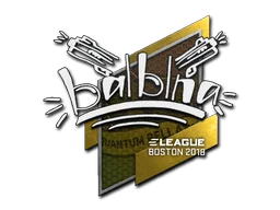 Naklejka | balblna | Boston 2018