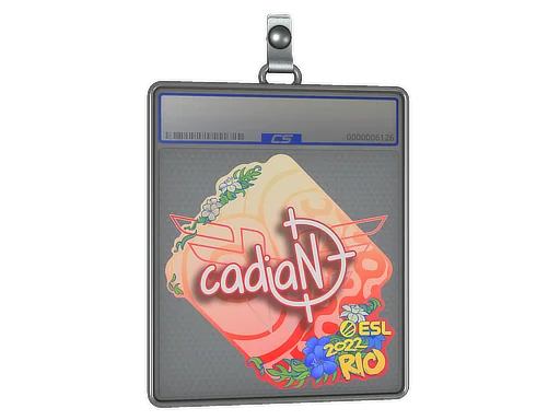 Placa de pegatinas | cadiaN | Río 2022