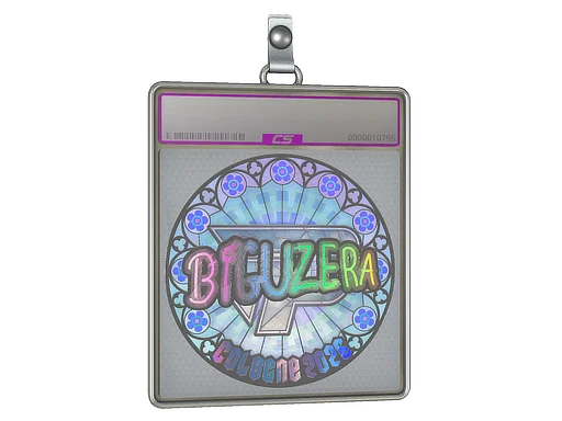 Placa de pegatinas | biguzera (holográfica) | Colonia 2026