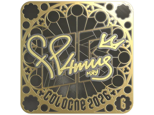 Sticker | FL4MUS (Gold, Ranked) | Cologne 2026
