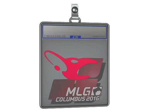 Placa de pegatinas | mousesports | MLG Columbus 2016