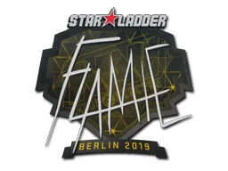 Pegatina | flamie | Berlín 2019