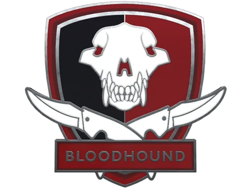 Bloodhound-pin