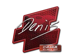 Aufkleber | denis | Atlanta 2017