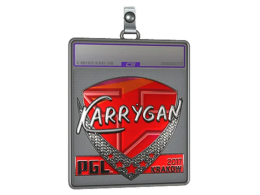Klistermärkesfodral | karrigan (Foil) | Krakow 2017