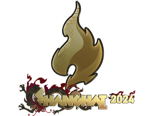 Aufkleber | Passion UA (Gold) | Shanghai 2024