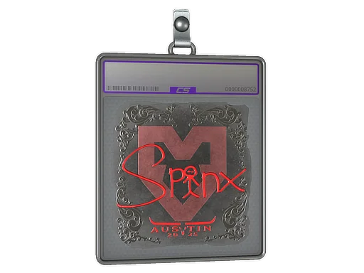 Placa de Adesivo | Spinx (Brilhante) | Austin 2025